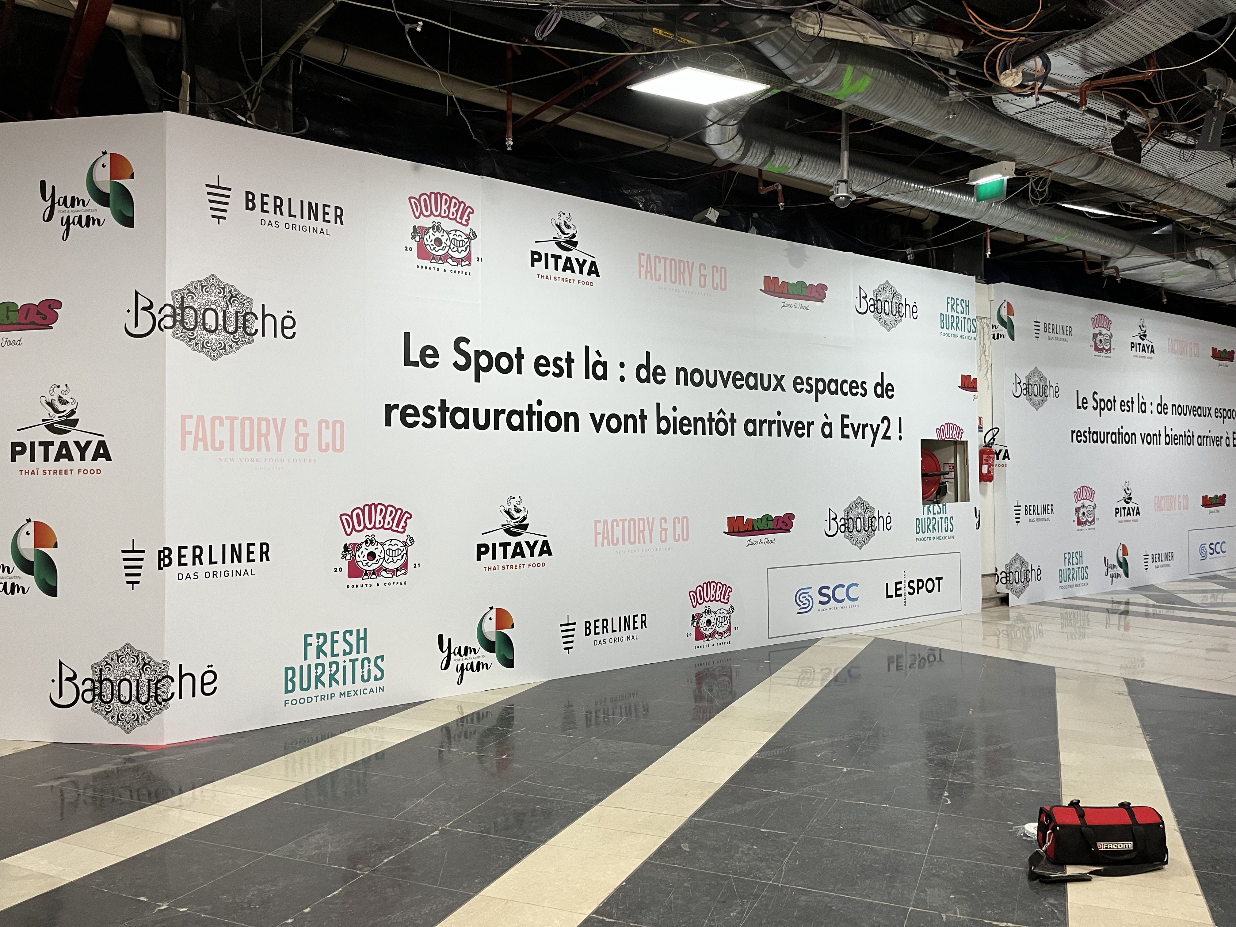 Palissade modulaire réutilisable Lyon